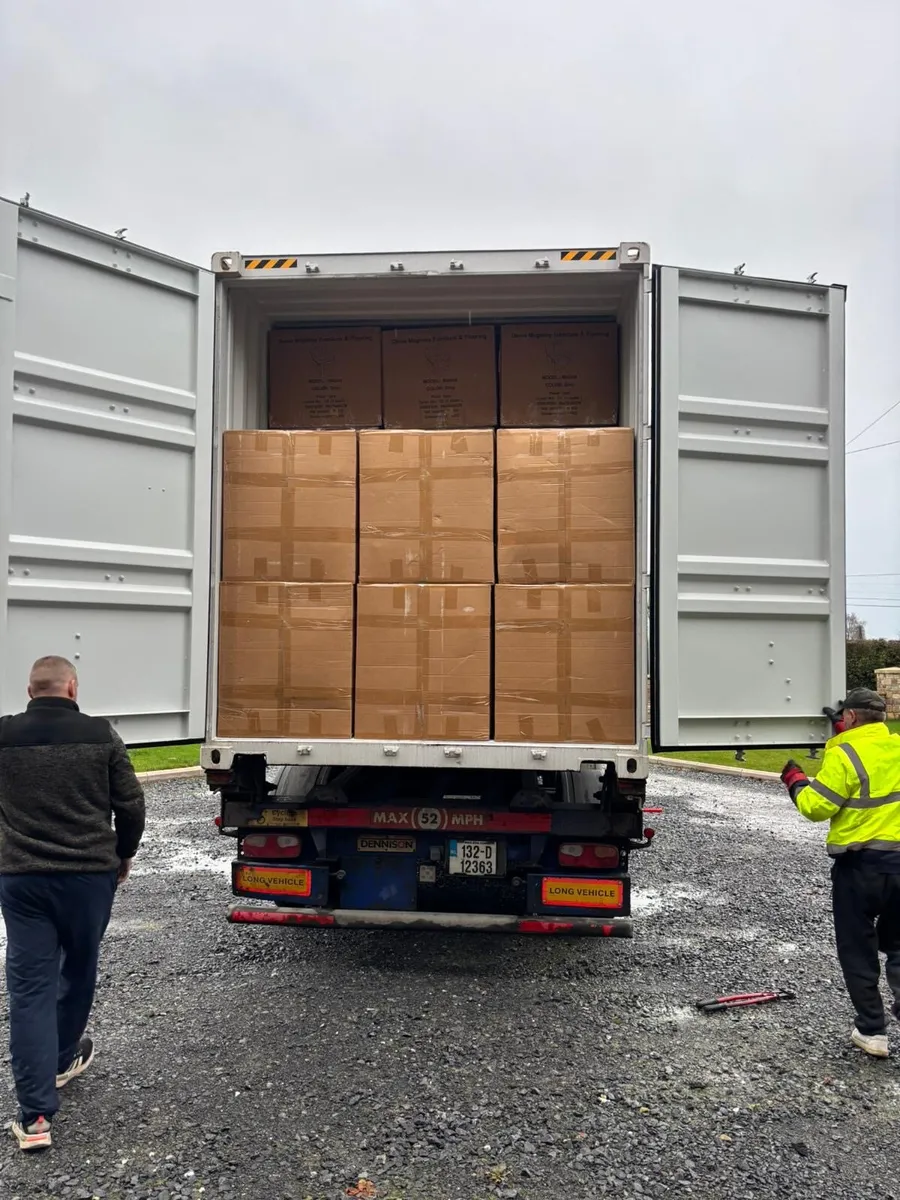 New 3+1+1 or 3+2 Grey Leather Recliner Sofas - Image 2