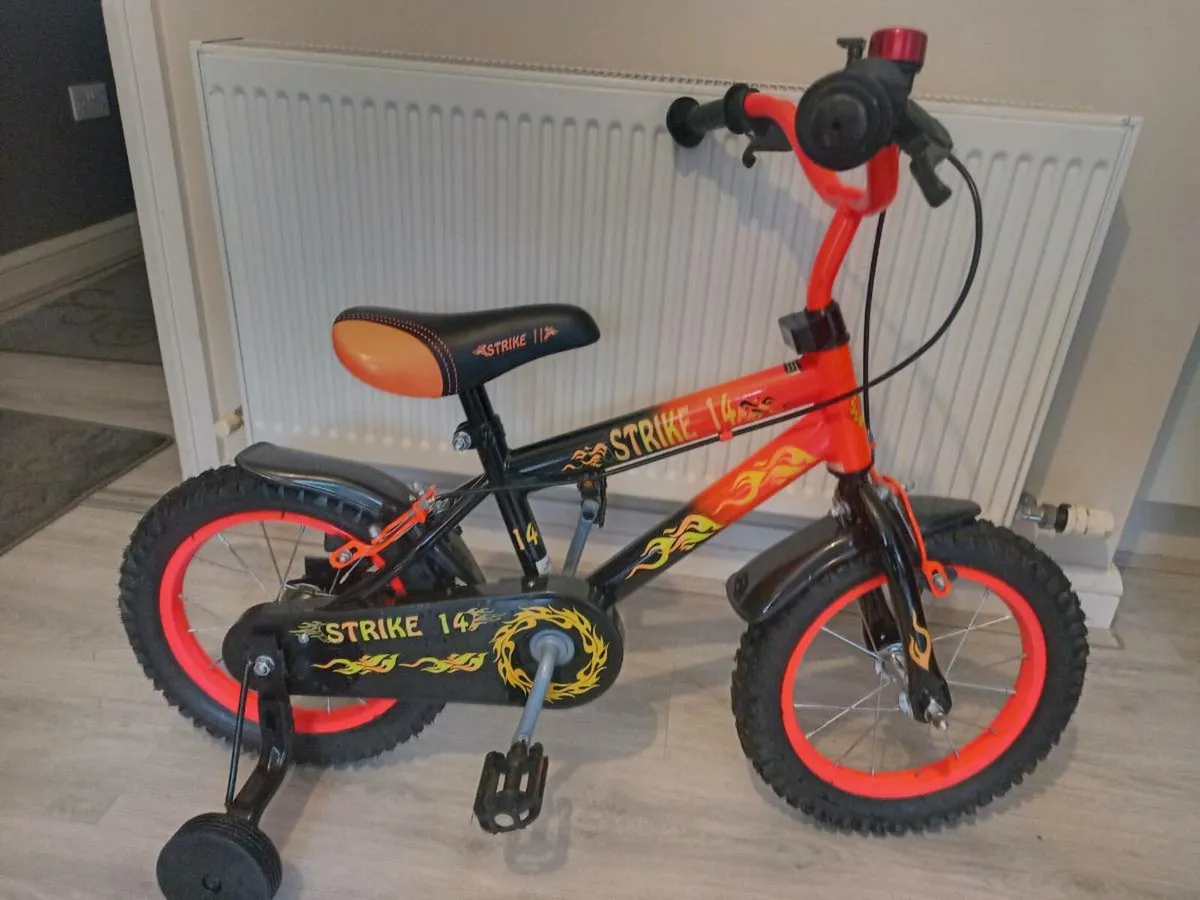Kids strike bike size 14 inch wheels - Image 1