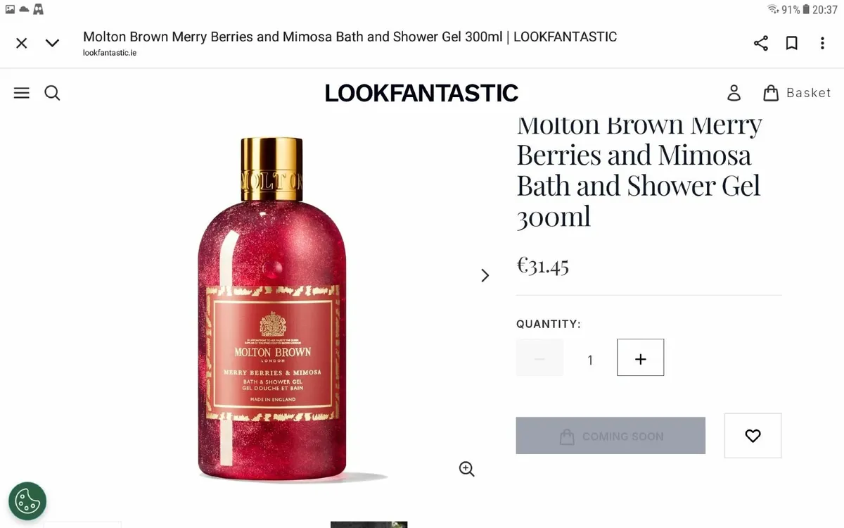 Brand new Molten Brown twin gift set on wanted gif - Image 4