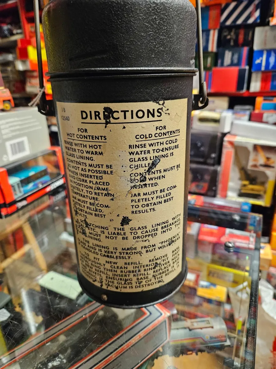 Vintage Army Military Thermos - Image 1