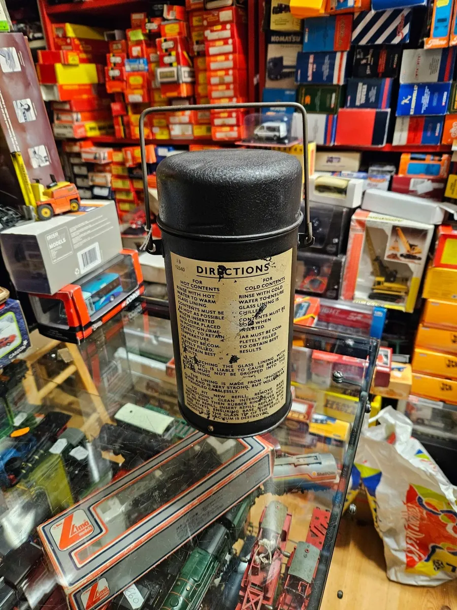 Vintage Army Military Thermos - Image 2