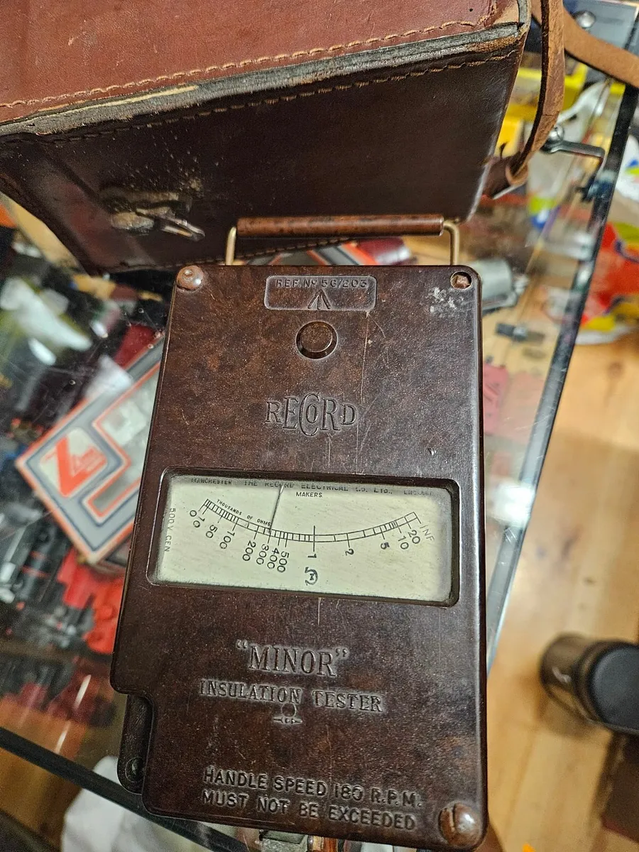 Vintage Insulation Tester - Image 4