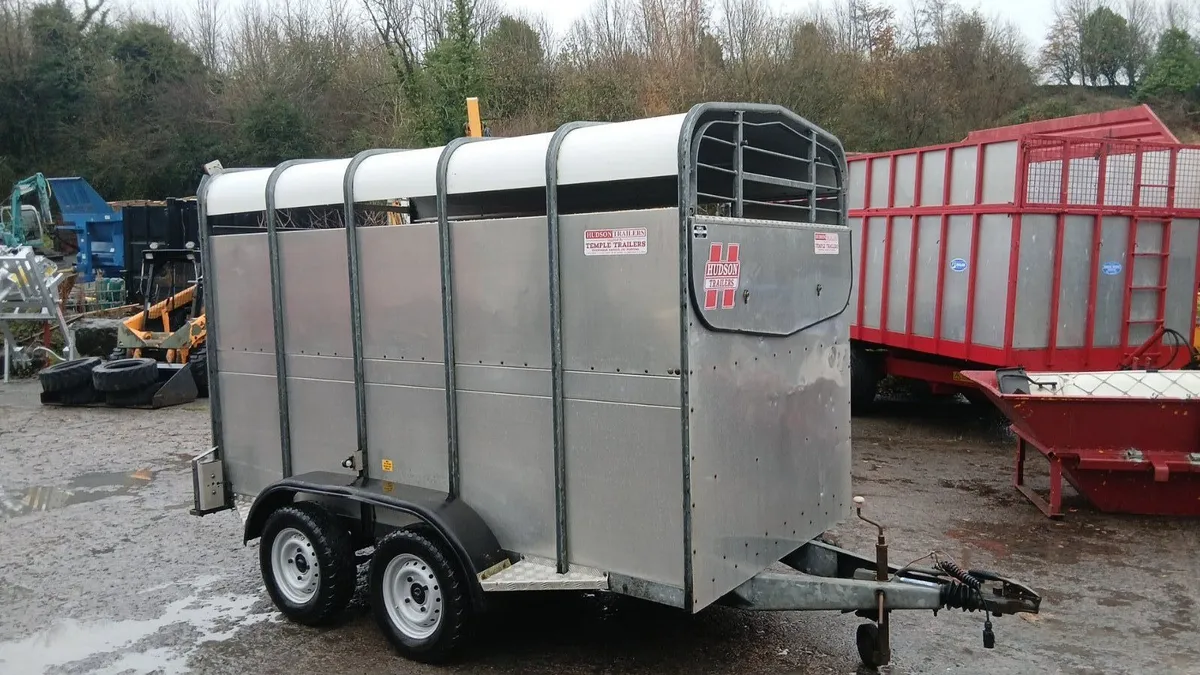 10ft Hudson Cattle Trailer - Image 1