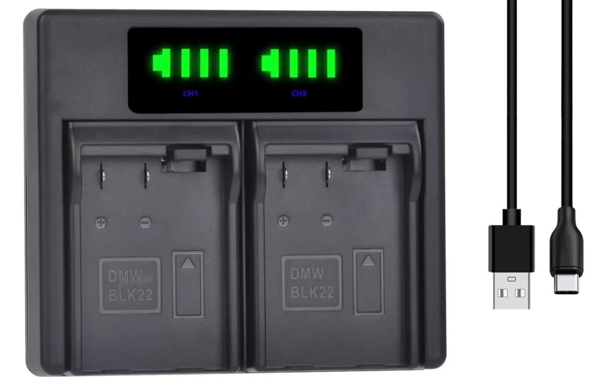 DMW BLK22 batteries for Panasonic LUMIX Cameras - Image 2