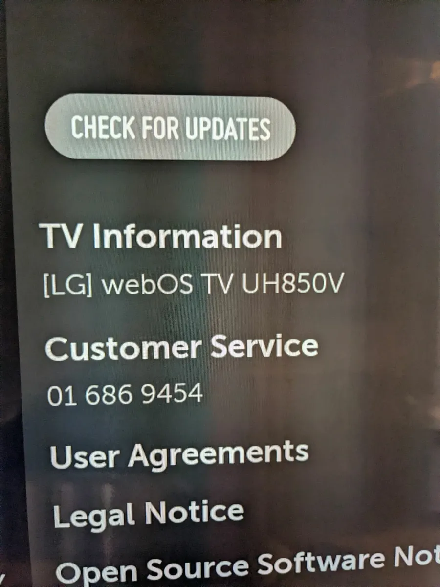 LG 55" UHD 4K Television UH850V - Image 4