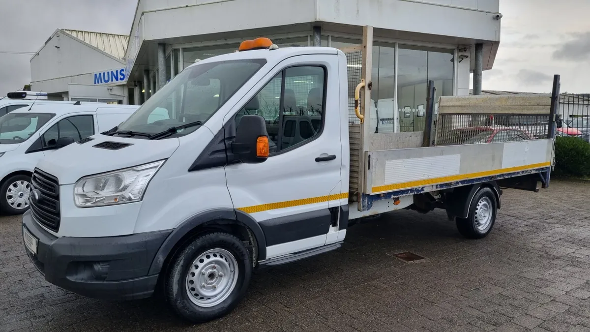 2016 FORD TRANSIT 2.2 ENGINE DROPSIDE LOW MILES - Image 1