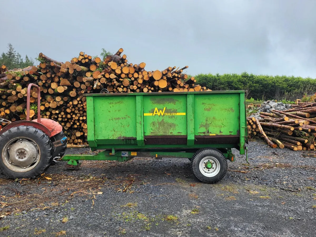 Steel tractor tipper trailer - Image 1