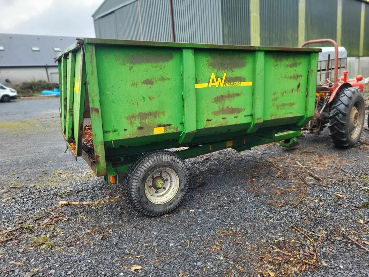 Steel tractor tipper trailer - Image 3