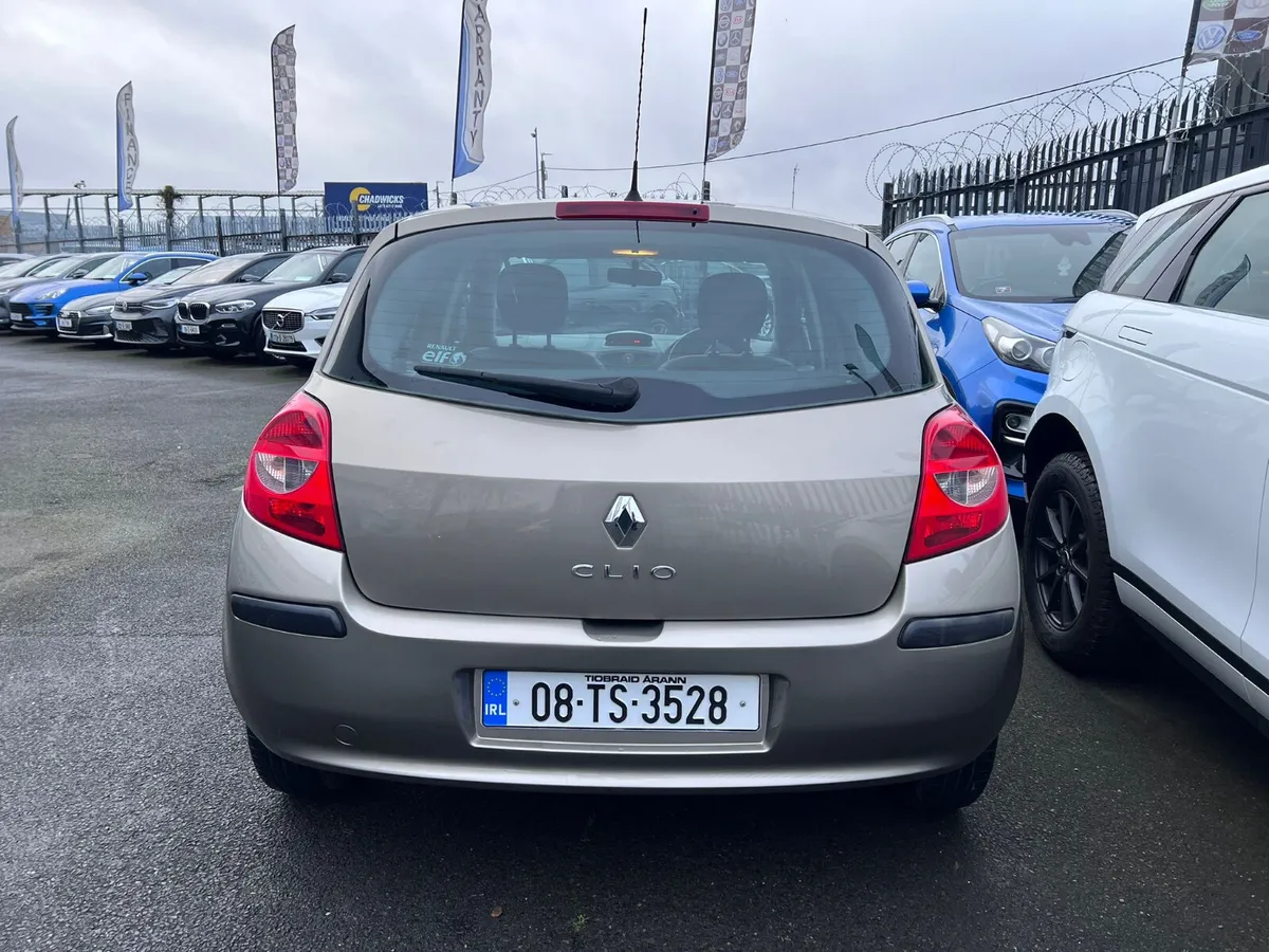 08 Renault Clio 1.2 Petrol Nct&Tax - Image 4