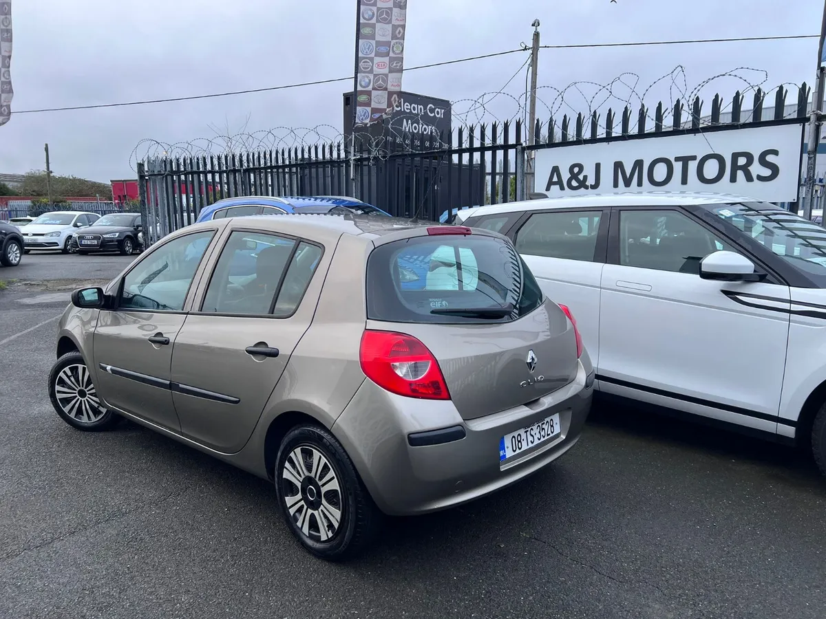 08 Renault Clio 1.2 Petrol Nct&Tax - Image 3