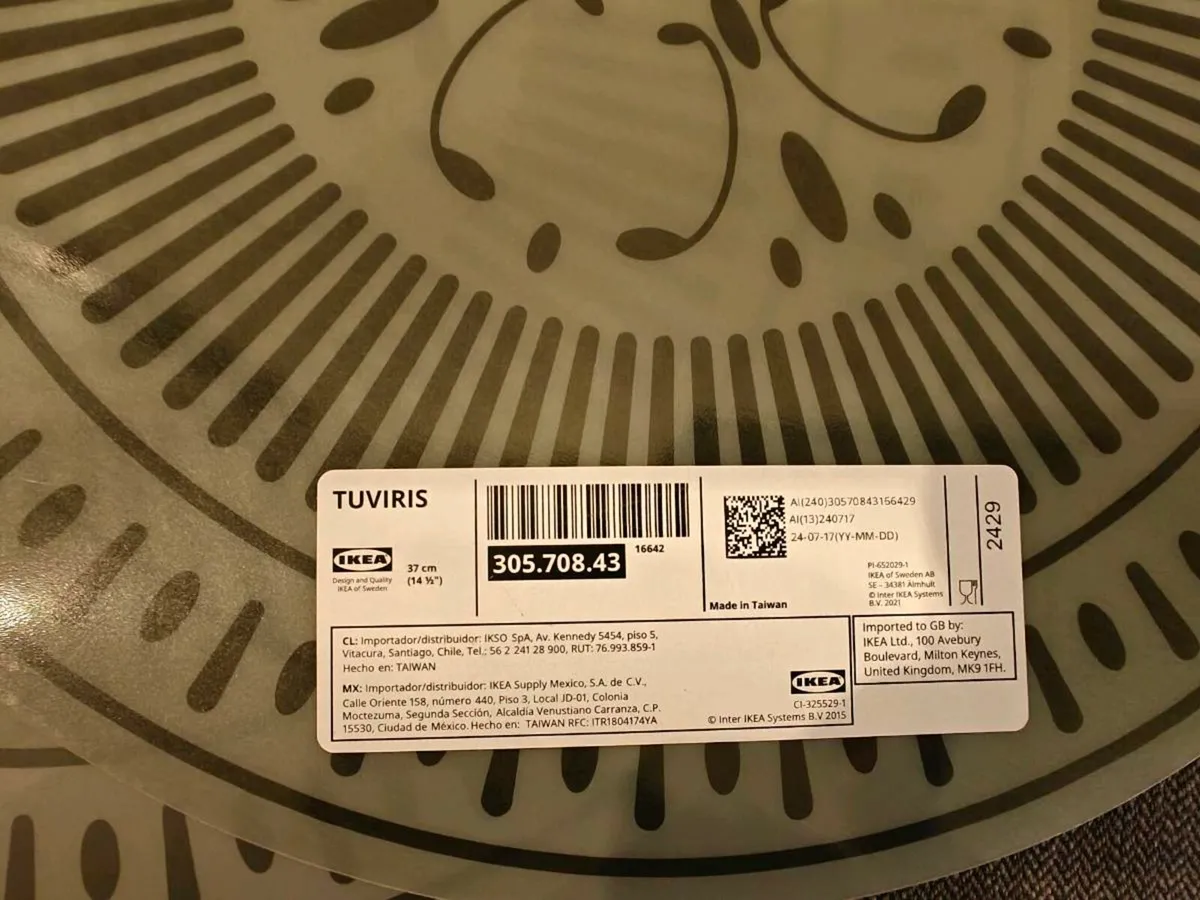 4 IKEA table place mats - Image 2