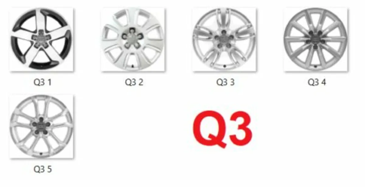 2 x Audi A4, A5, A6, A7 Star Cap - Delivery - Image 2