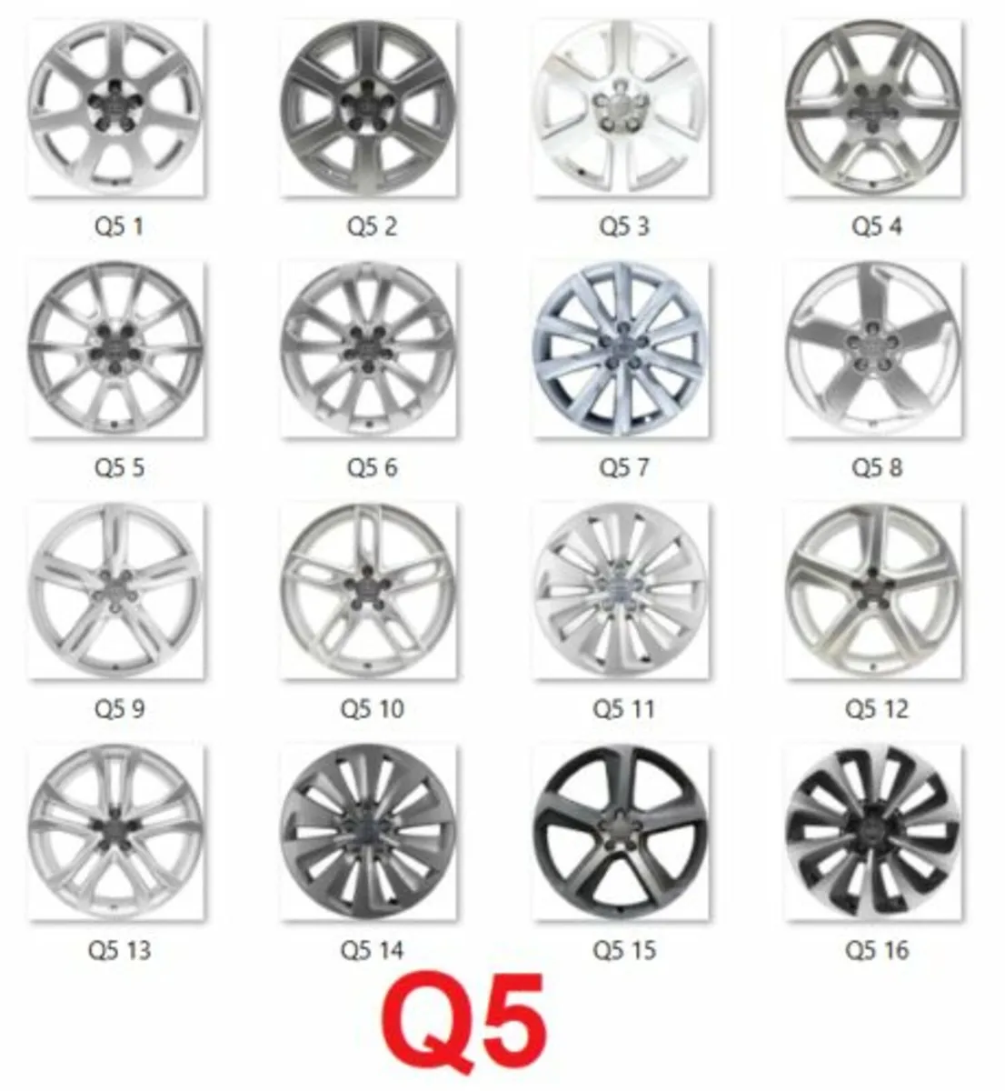 2 x Audi A4, A5, A6, A7 Star Cap - Delivery - Image 3