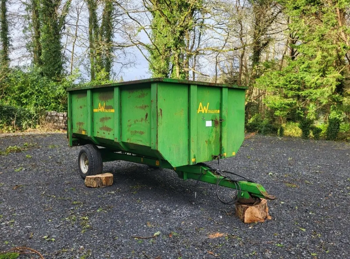 Steel tractor tipper trailer - Image 4