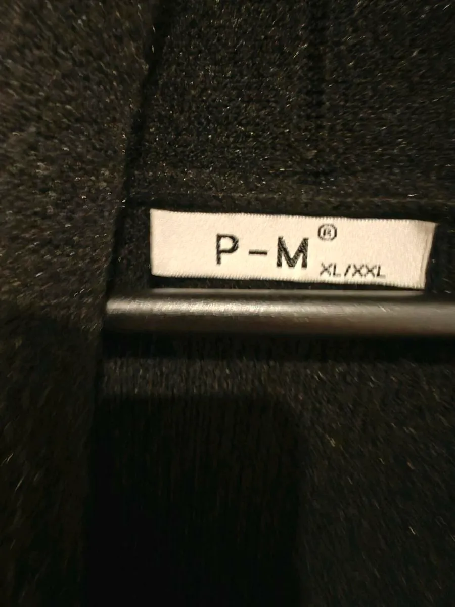 Black long cardigan size L - Image 4