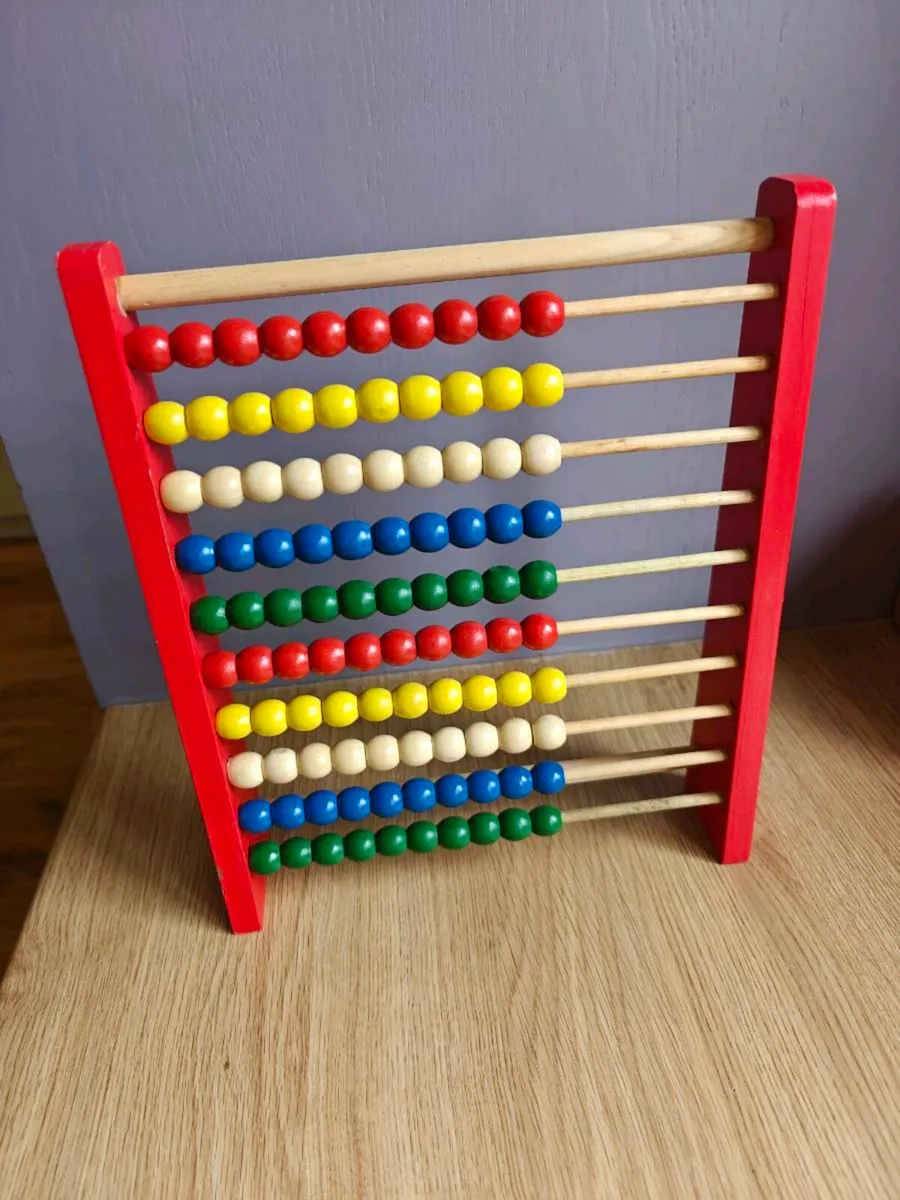 Wooden Abacus Counting Toy - Image 2