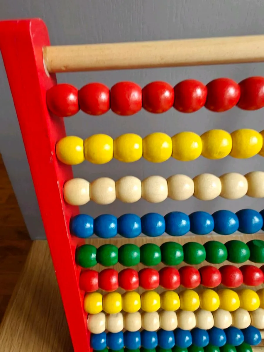 Wooden Abacus Counting Toy - Image 3