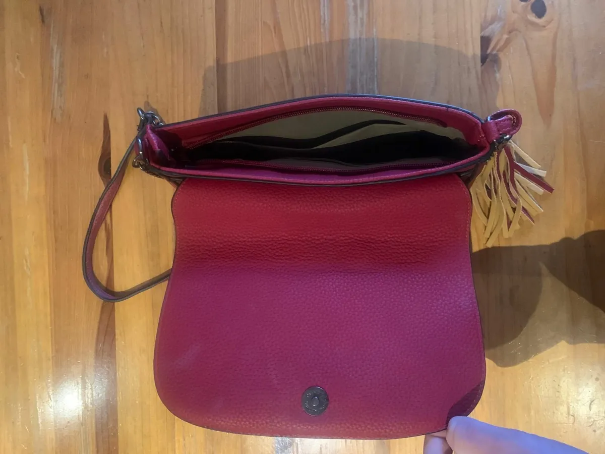 Red Crossbody Handbag - Image 4