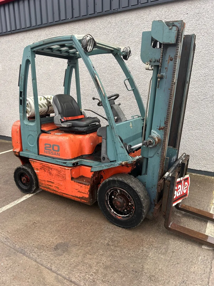 Nissan Gas 2.0Ton Forklift - Image 1