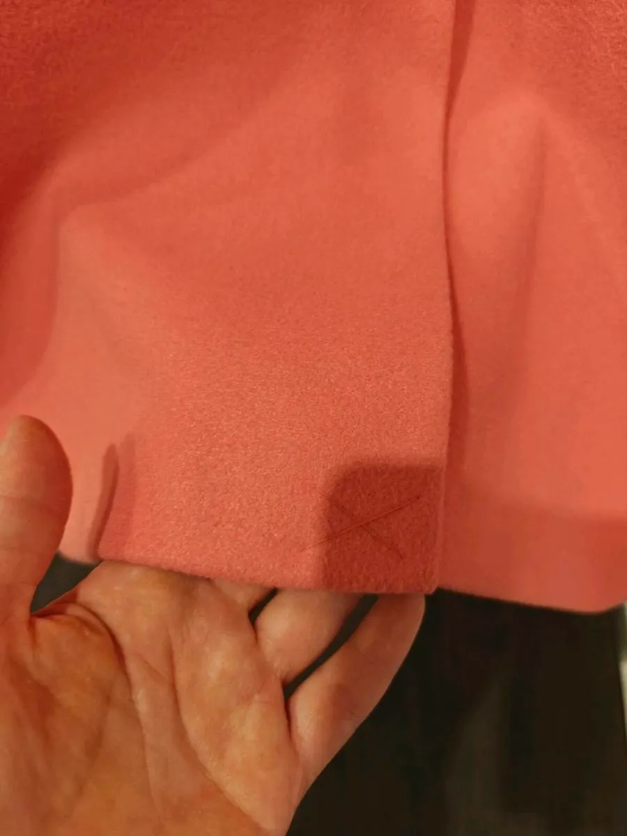 DUNNES STORES coat size 12 soft pink - Image 4