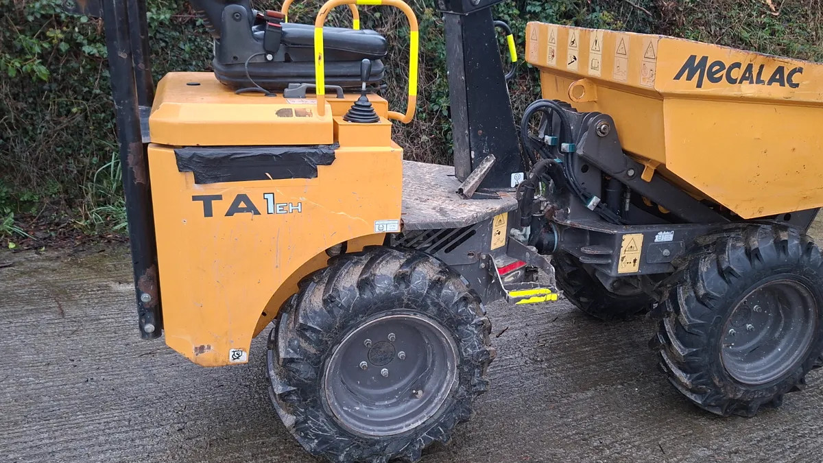 2018 Mecalac 1 tonne dumper - Image 4