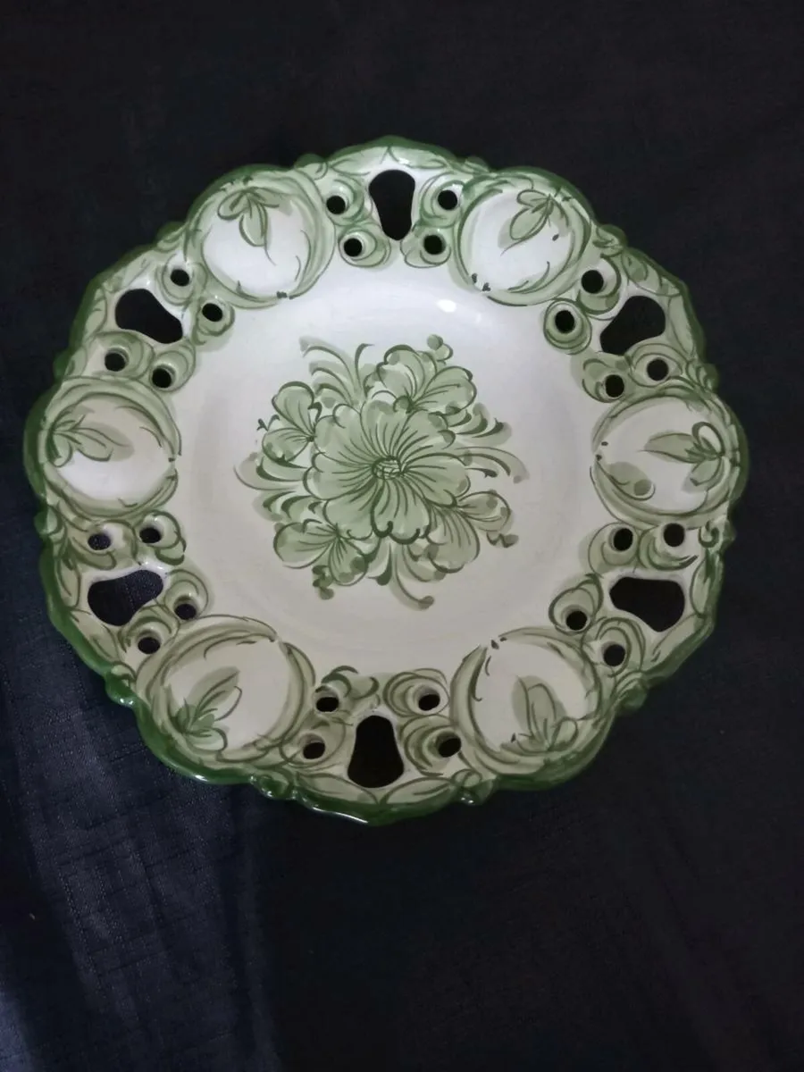 Vestal Hand Painted Plate - Image 1