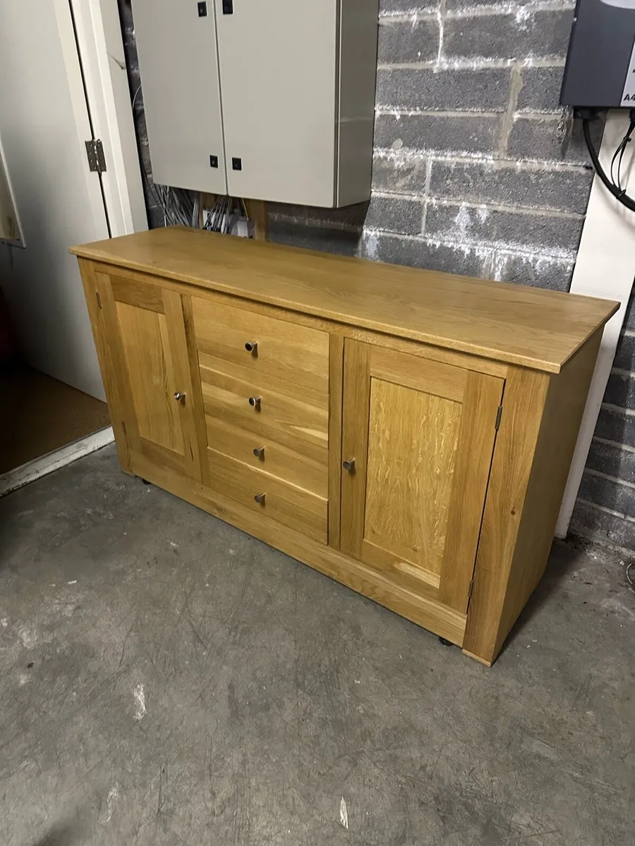 Oak Side Board - Image 2