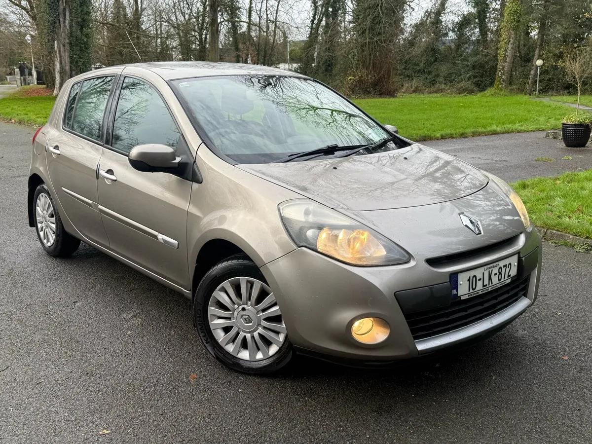 2010 Renault Clio 1.1 Petrol NCT 02/27 - Image 1