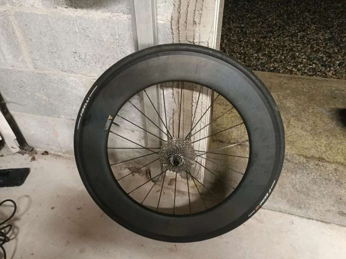 Carbon wheelset 80mm rim brake - Image 1