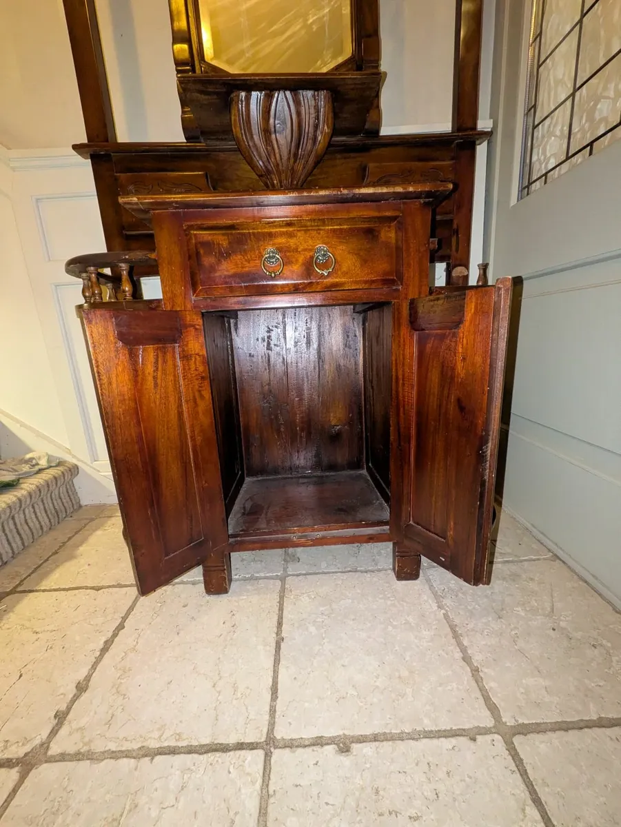 Hall Stand Mahogany - Less 50 euro ! - Image 4