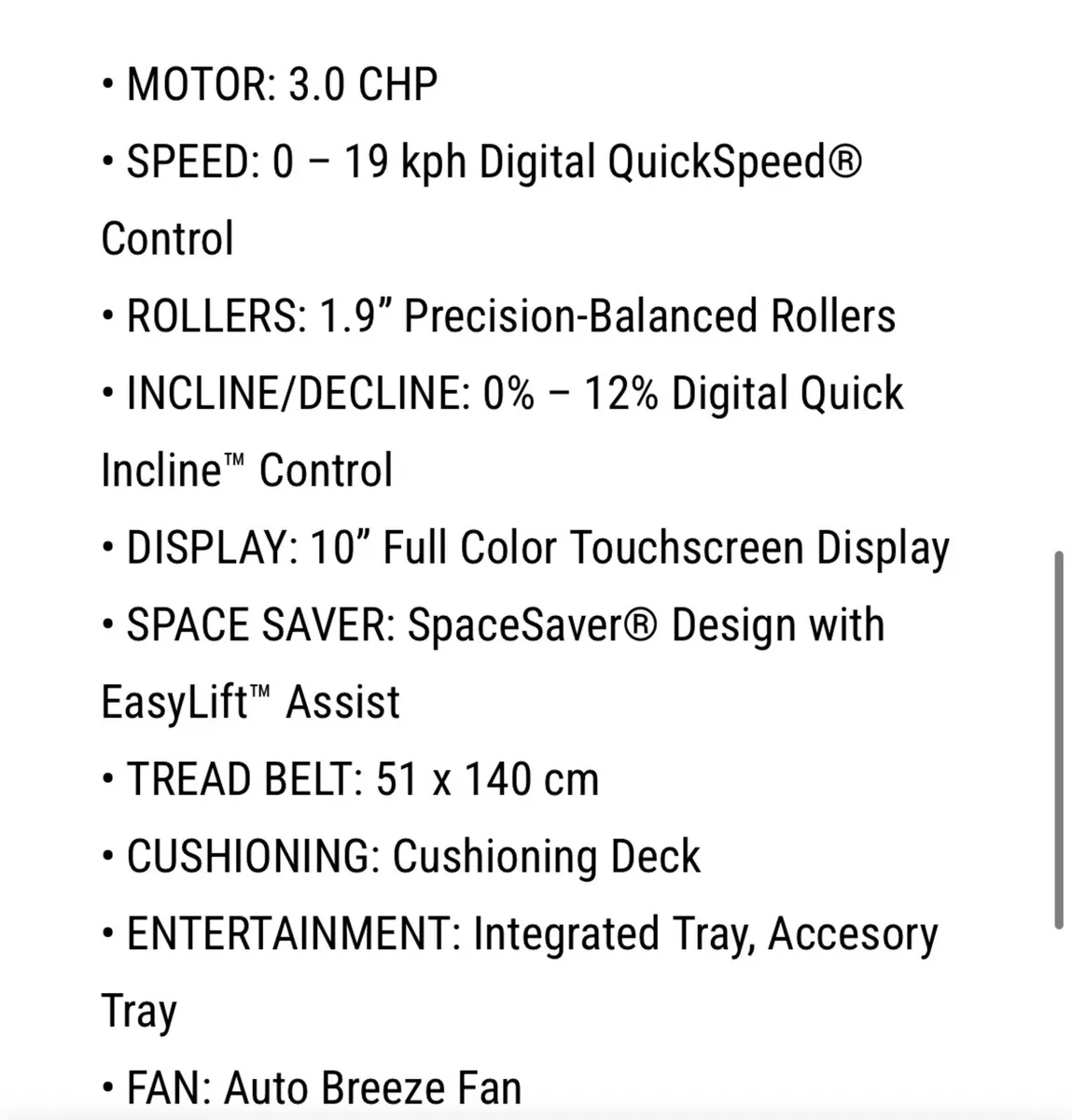 NordicTrack treadmill - Image 4