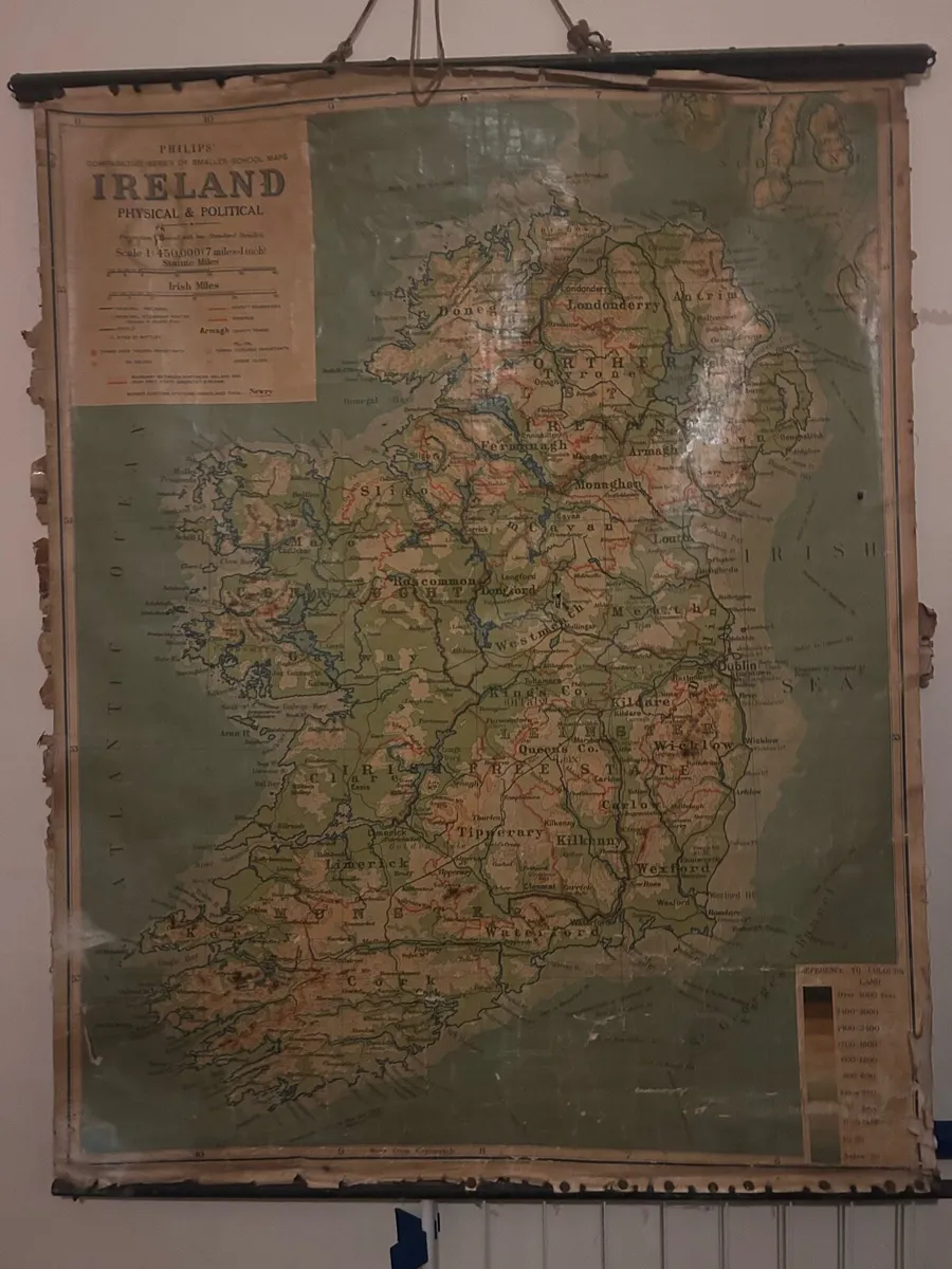 Antique Maps of Ireland and Europe - Image 1
