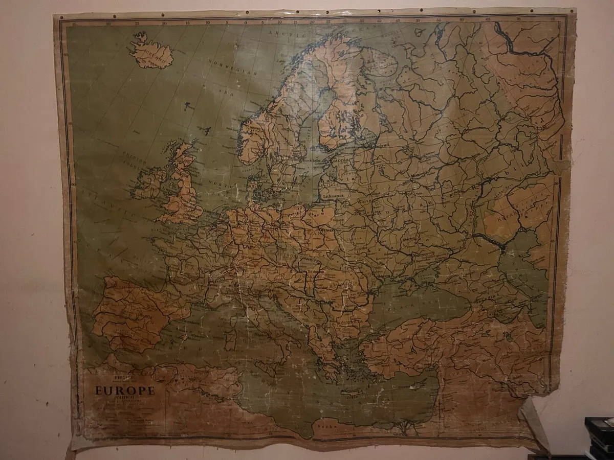 Antique Maps of Ireland and Europe - Image 4