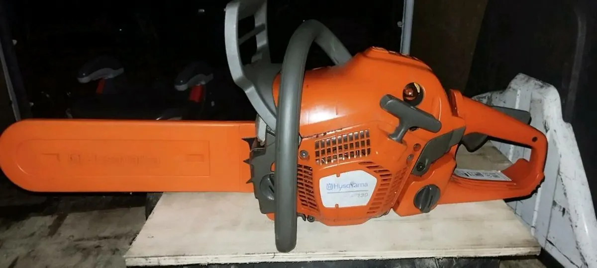 Petrol Husqvarna chainsaw 130,cc for sale - Image 1