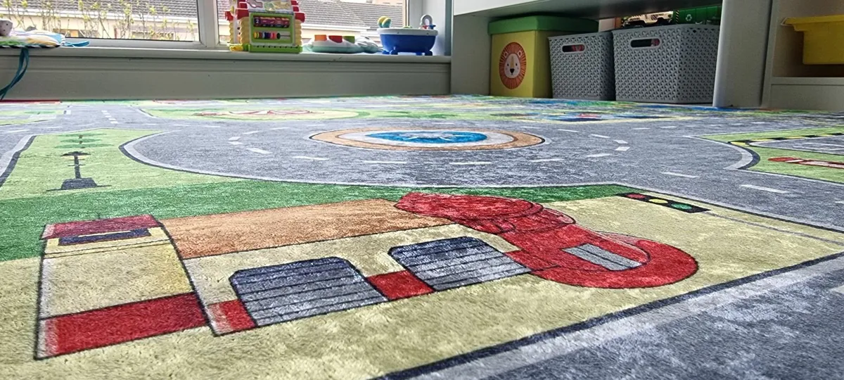 Kids Carpet Rug Play Mat Antislip - Image 3