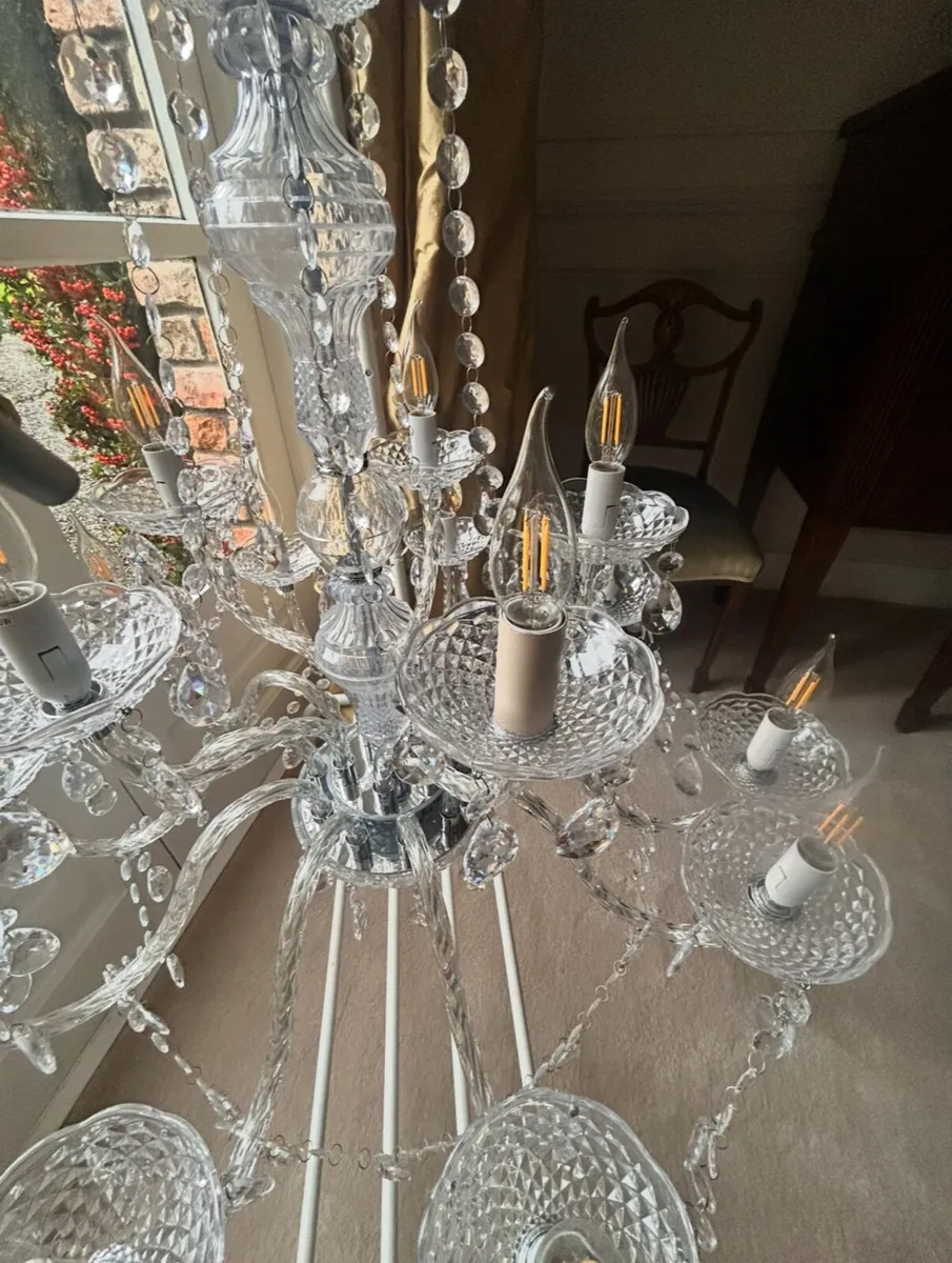 Large 15 light Chandelier - Image 2