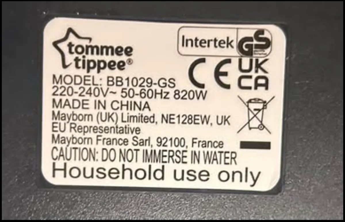 Tommee tippee prep bottle maker - Image 4