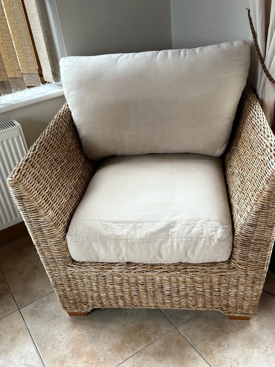 Settee and 2 chairs - Image 3