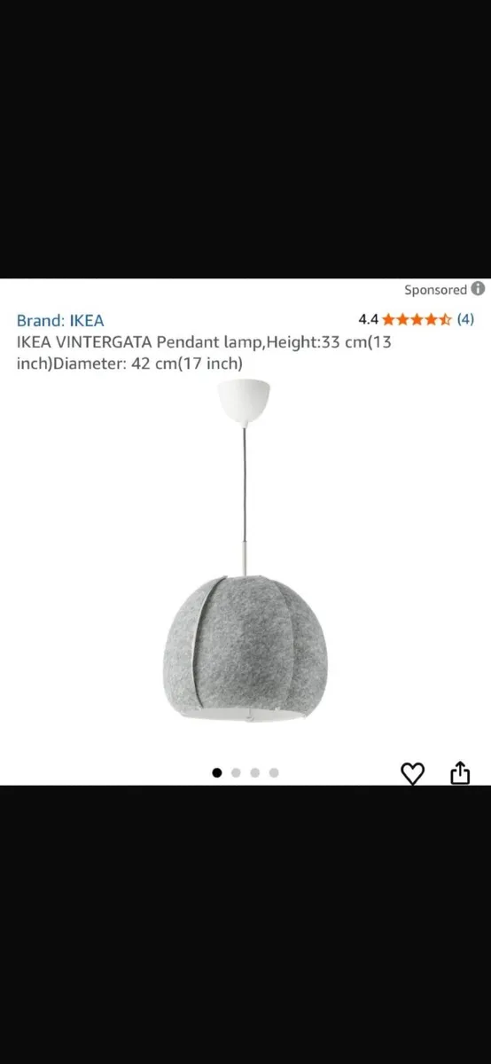 Beautiful Brand New 2 x Vintergata Lampshades - Image 1