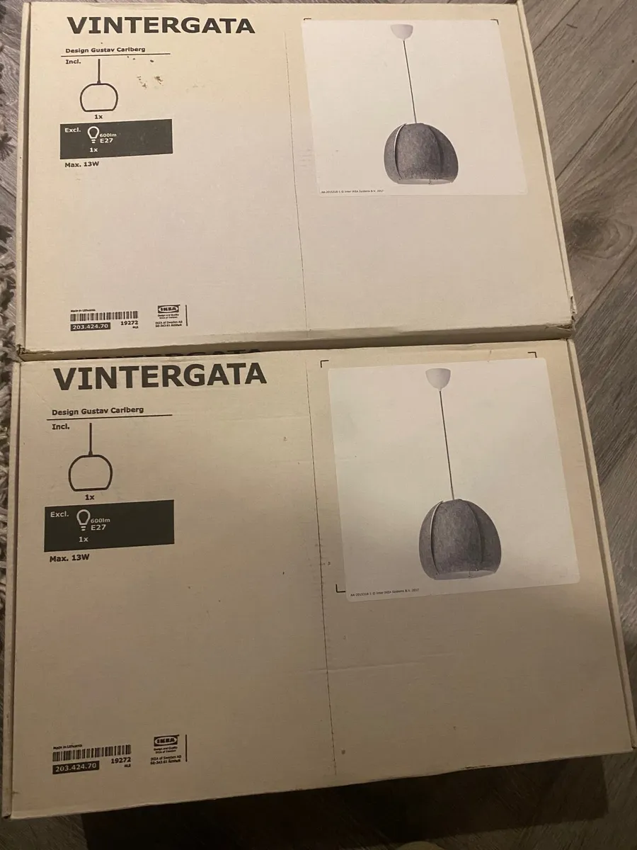 Beautiful Brand New 2 x Vintergata Lampshades - Image 2