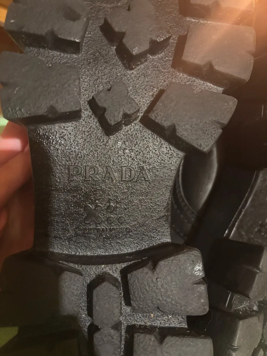 Prada boots,black,good condition UK size 6.5 - Image 4