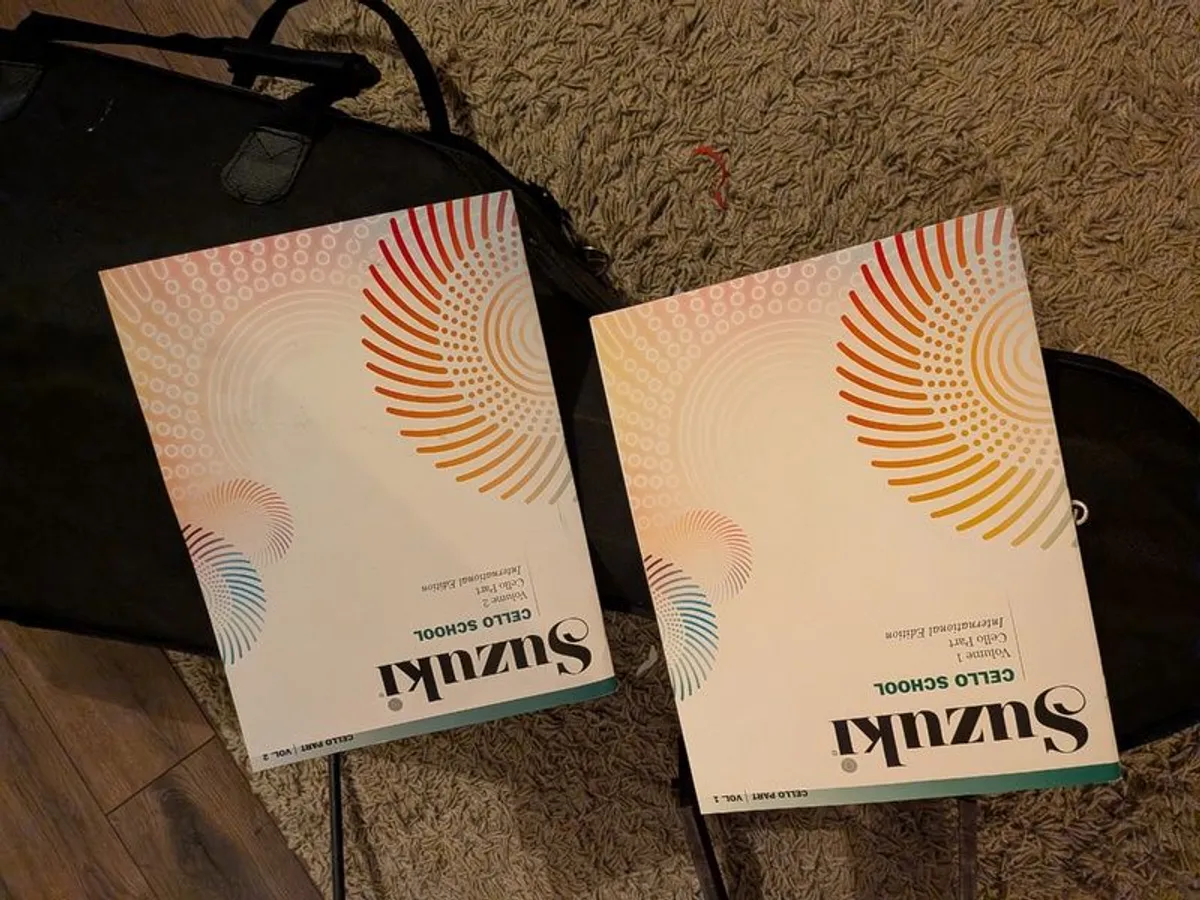 Student 3/4 Size Cello with Case - Image 3