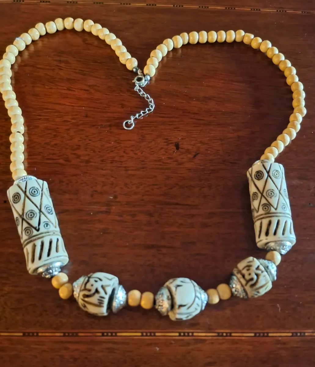 Statement Tribal/Bohemian Necklace - Image 2