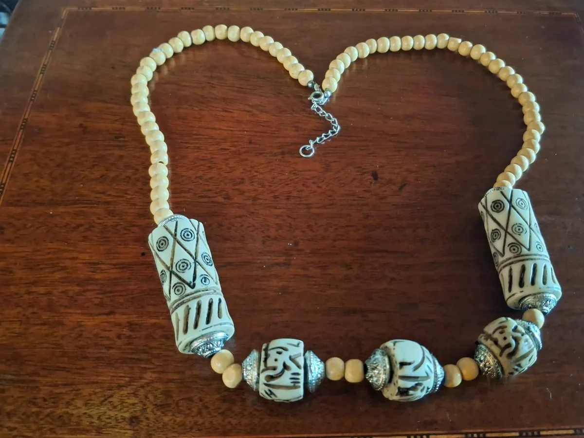 Statement Tribal/Bohemian Necklace - Image 3