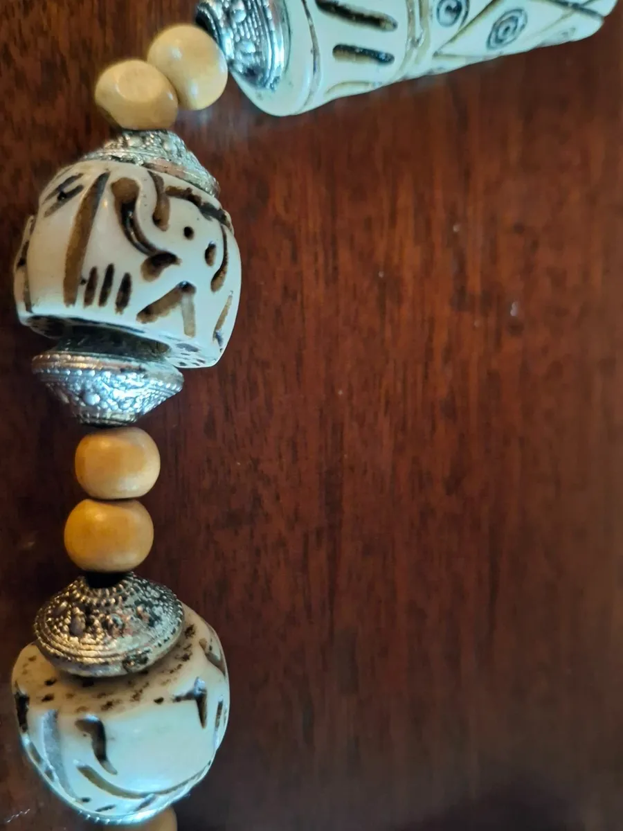 Statement Tribal/Bohemian Necklace - Image 4