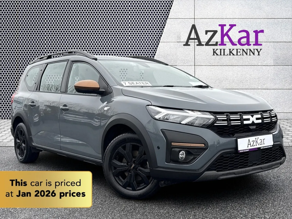 Dacia Jogger 2024 EXTREME 1.0 7 SEATER €117 PW WIT - Image 1