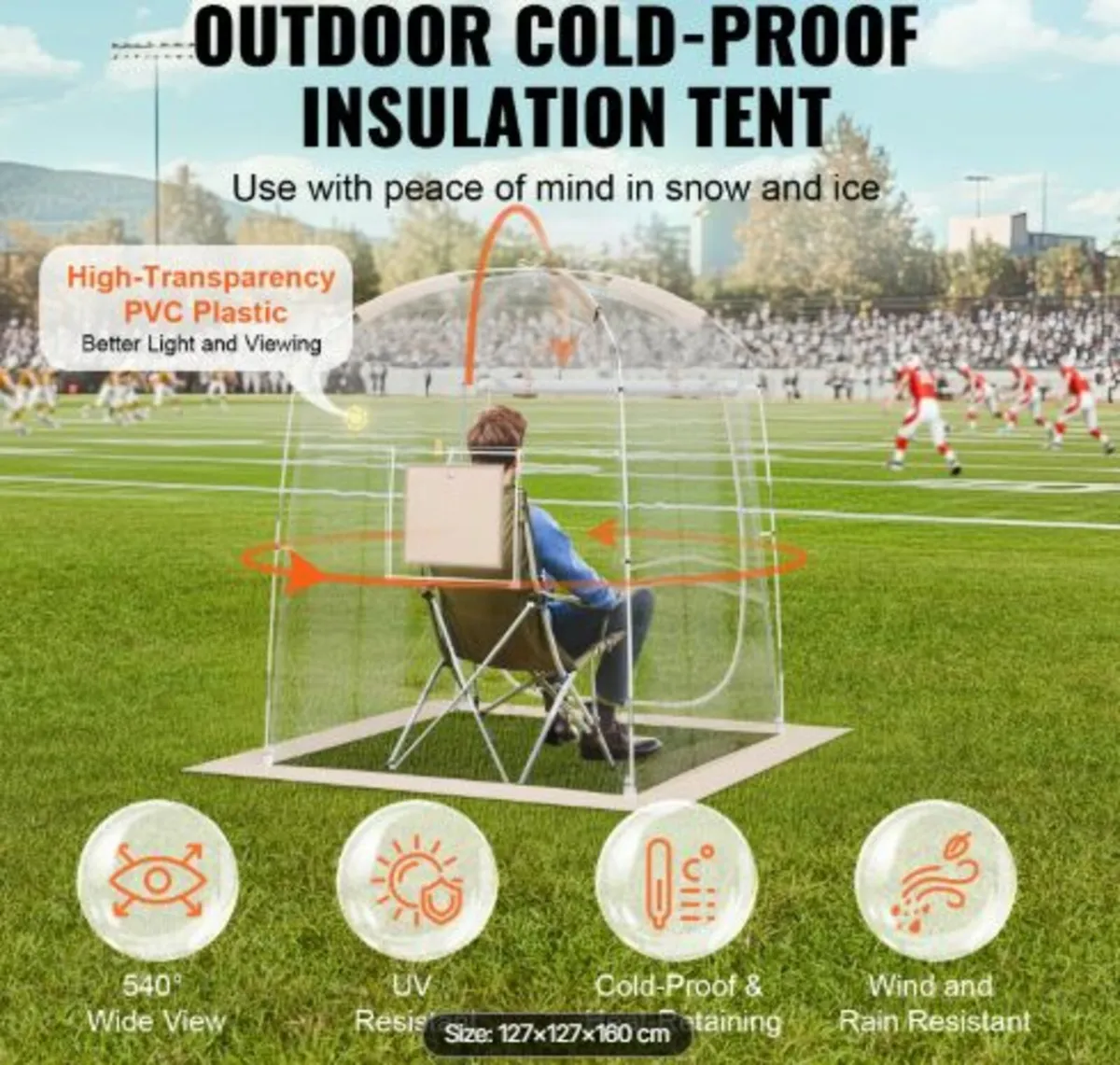 Sports Tent, 1 Person, Instant Tent Shelter - Image 4