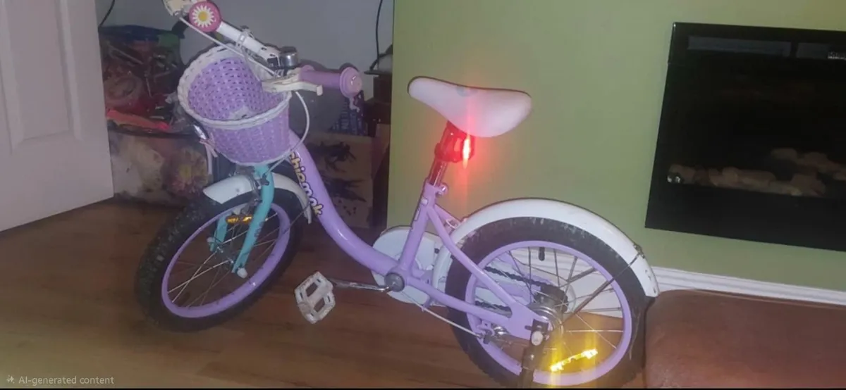Girls bike
