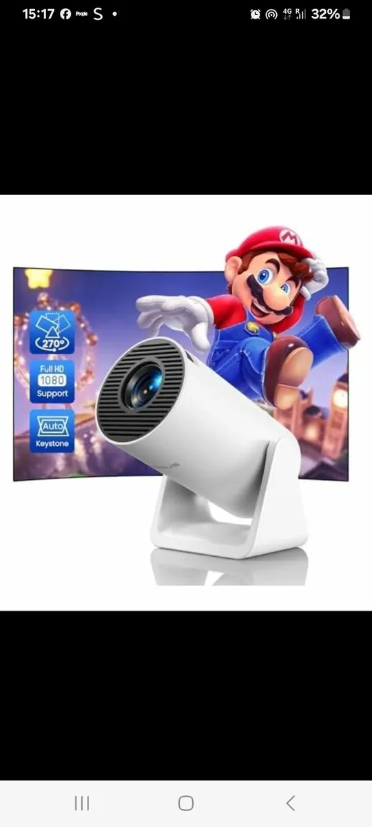 BRAND New HD Projector(Not a Toy) ....Huge Box - Image 1