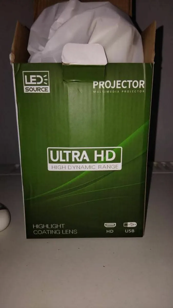BRAND New HD Projector(Not a Toy) ....Huge Box - Image 3